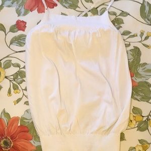 Athleta white yoga top